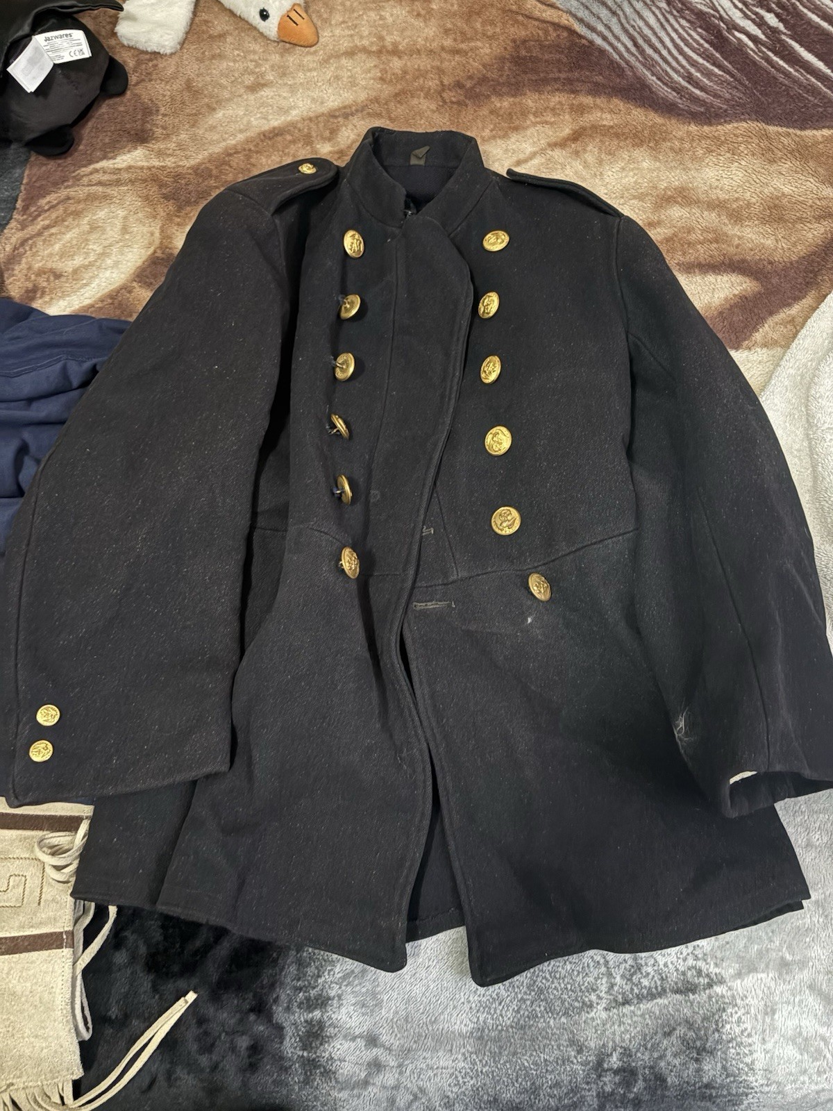WW2 British Fireman Jacket NFS Original Size Medium Excellent Condition WW2 British Fireman Jacket NFS Original Size Medium Excellent Condition