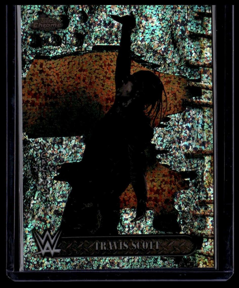 Travis Scott 2025 WWE x Cactus Jack Speckle Refractor /299