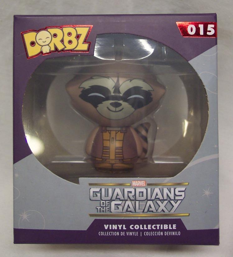 DORBZ Marvel Guardians of the Galaxy ROCKET THE RACCOON VINYL FIGURE TOY 015 NEW