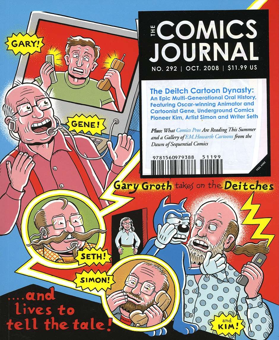 Comics Journal, The TPB #292 VF/NM; Fantagraphics | Kim Deitch - w/Bag+Board