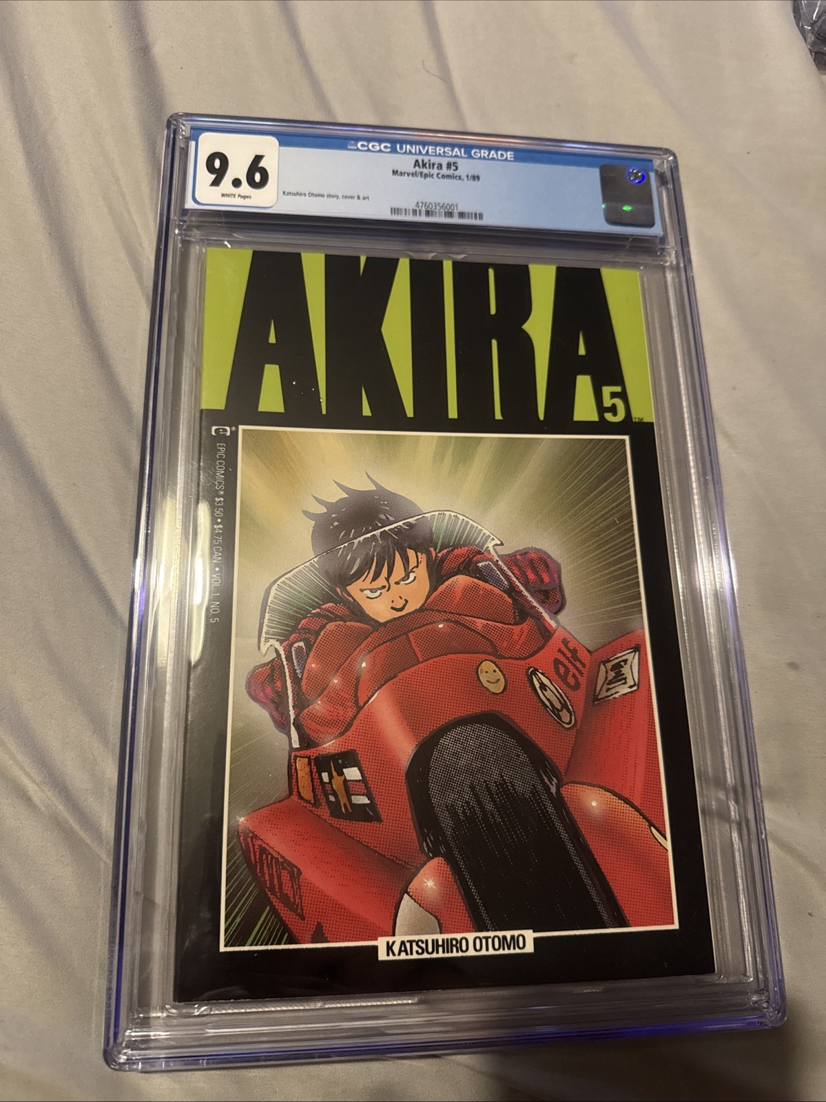 Akira #5 CGC 9.6 Katsuhiro Otomo First Print Manga Anime Akira #5 CGC 9.6 Katsuhiro Otomo First Print Manga Anime