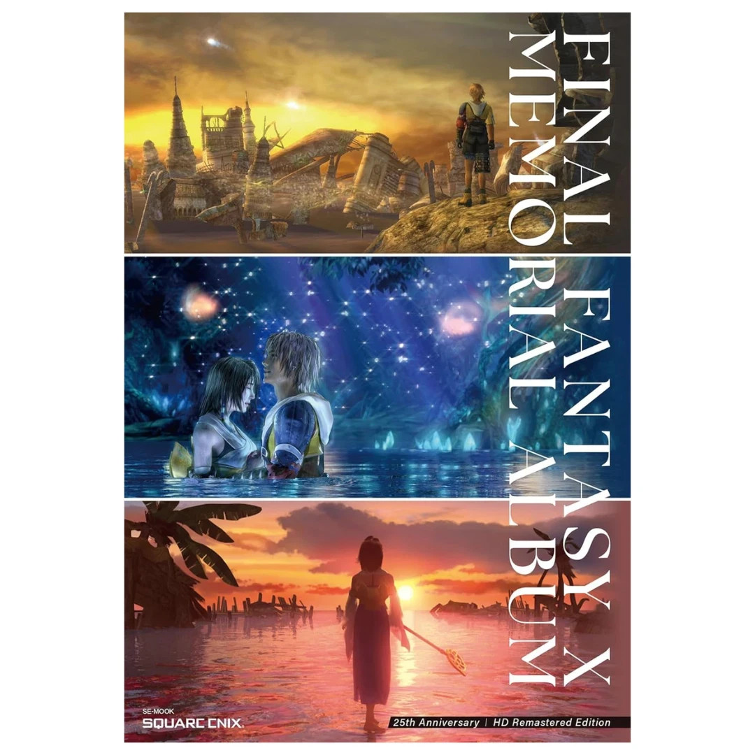 NEW Final Fantasy X 25th Anniversary Memorial Album Art BOOK