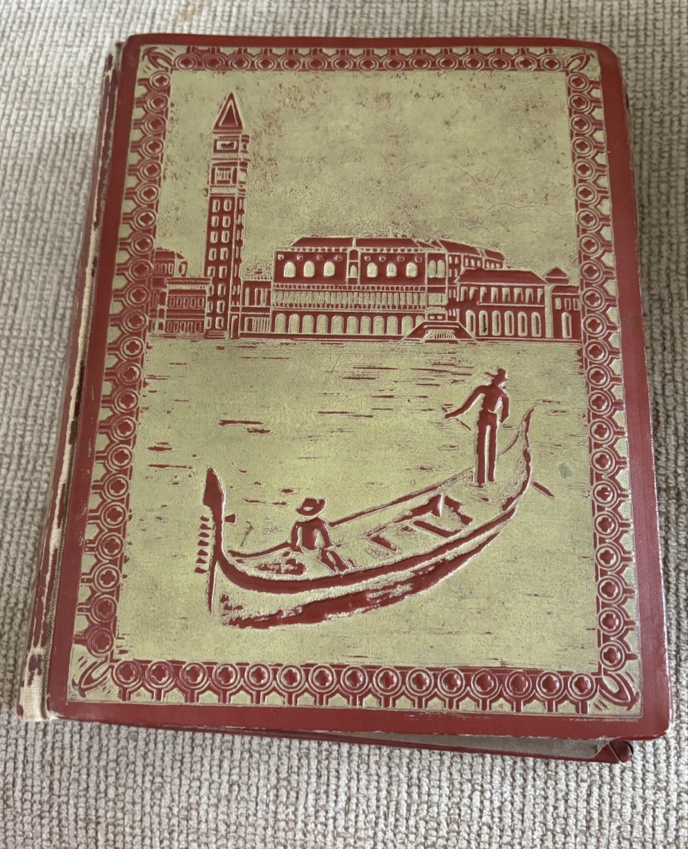 Antique 1920s 30s Japanese Photo Album Documented Travel School Nature
