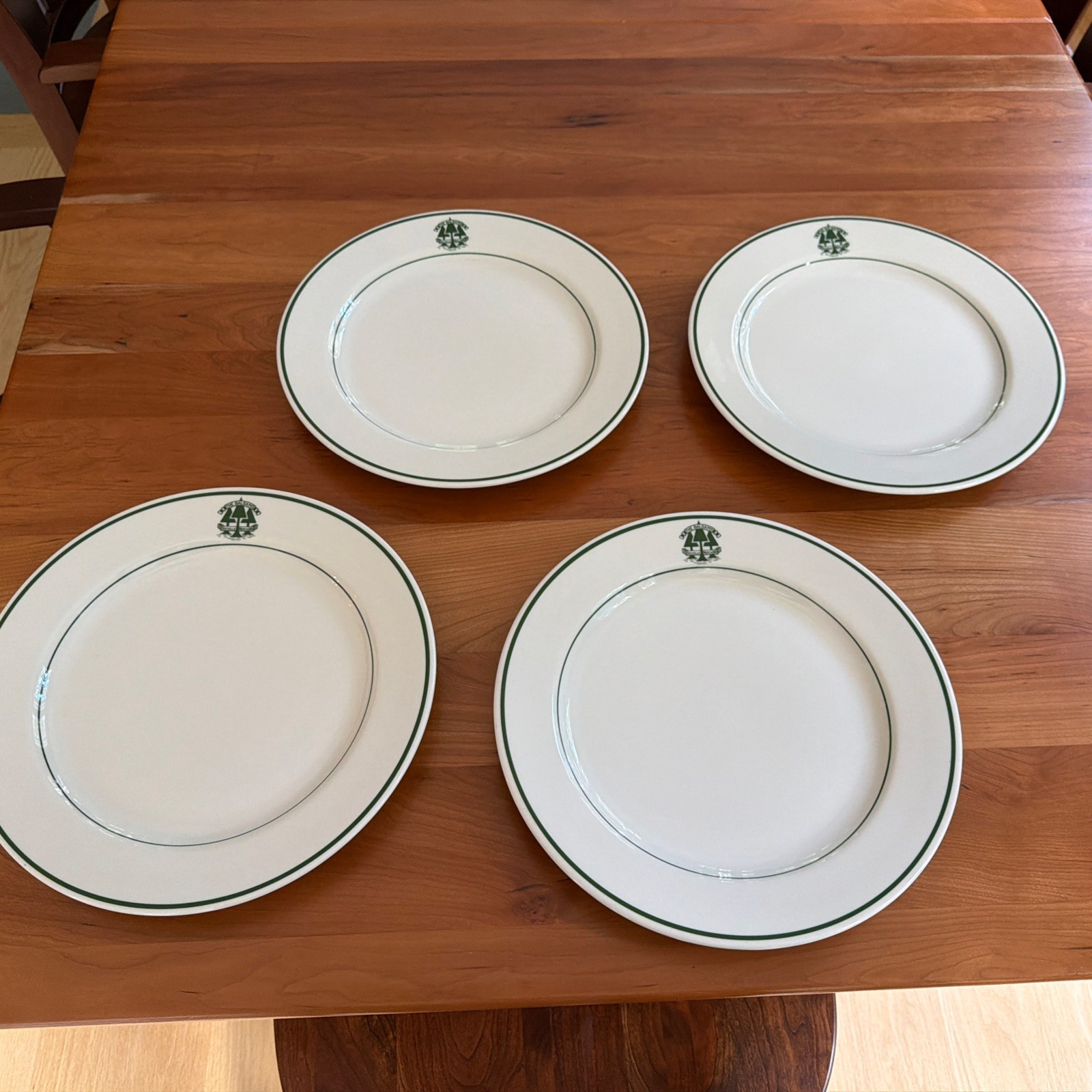 Rare  Set of 4 - 11 inch Balsams Grand Hotel Dinner plates