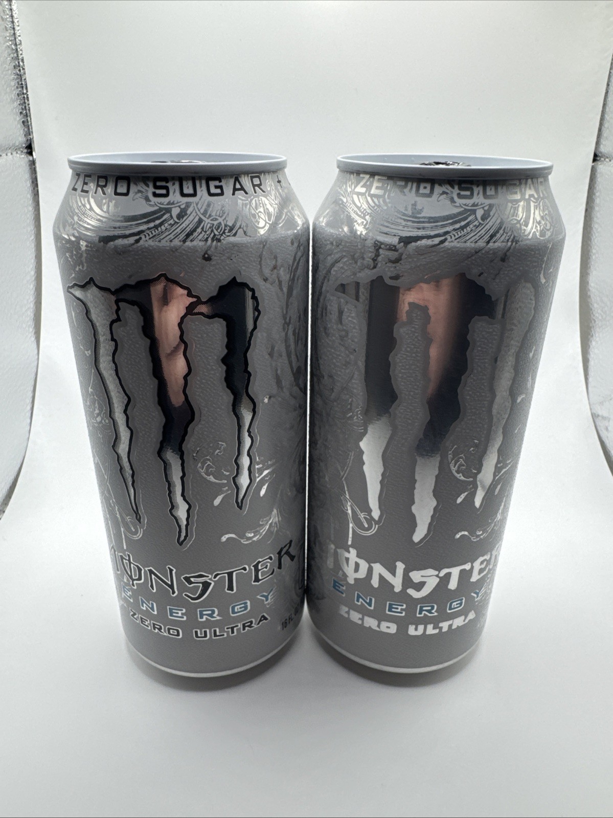 Monster Energy Zero Ultra Factory Printing Error Missing Black Ink Unopened RARE