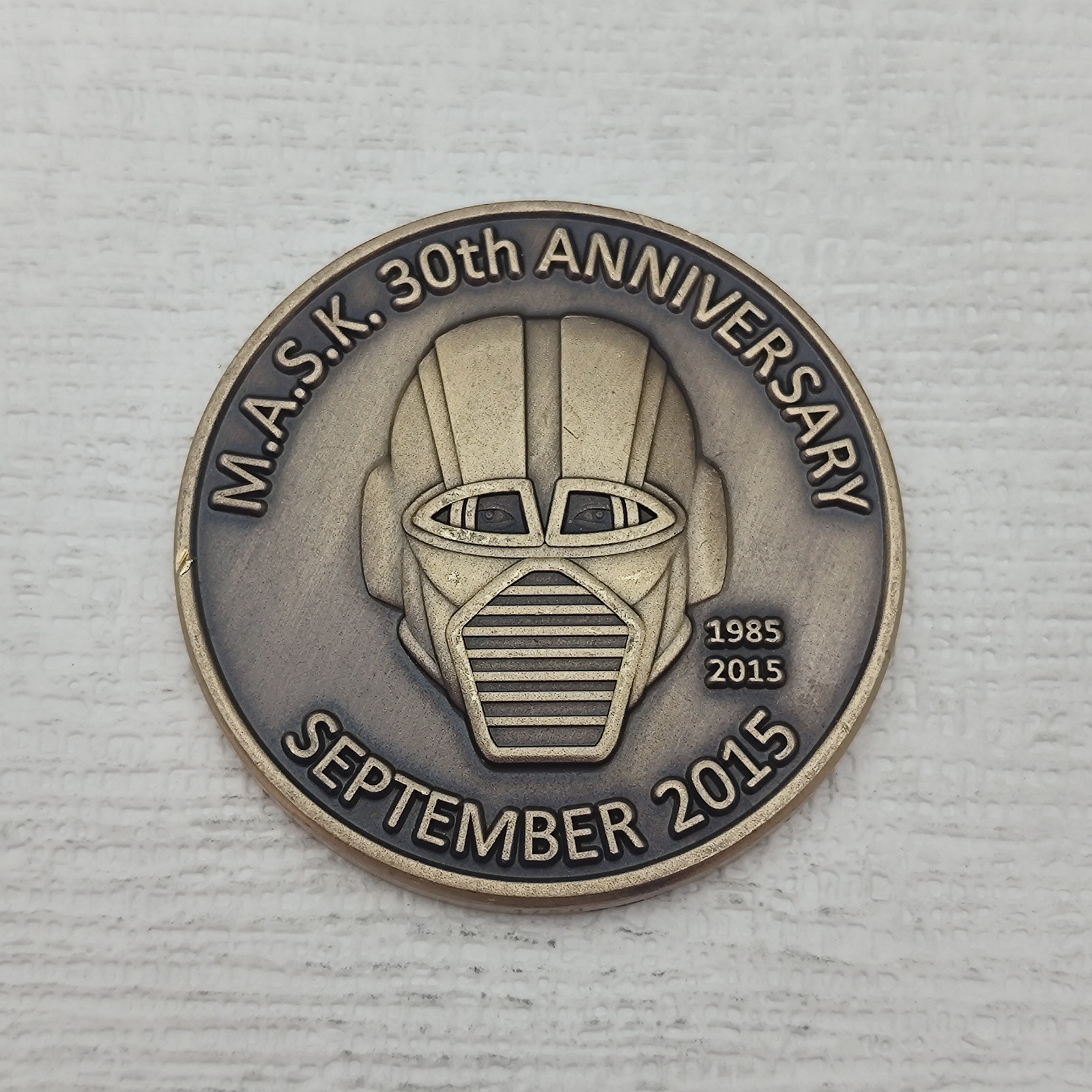 M.A.S.K.30th Anniversary Where Illusion Is the Ultimate Weapon Challenge Coin