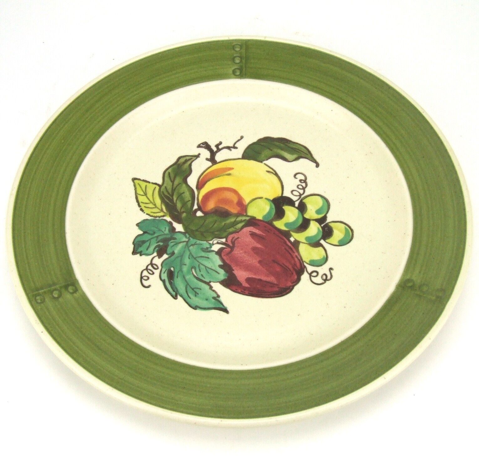 Metlox Provincial Fruit Chop Plate Platter 12\