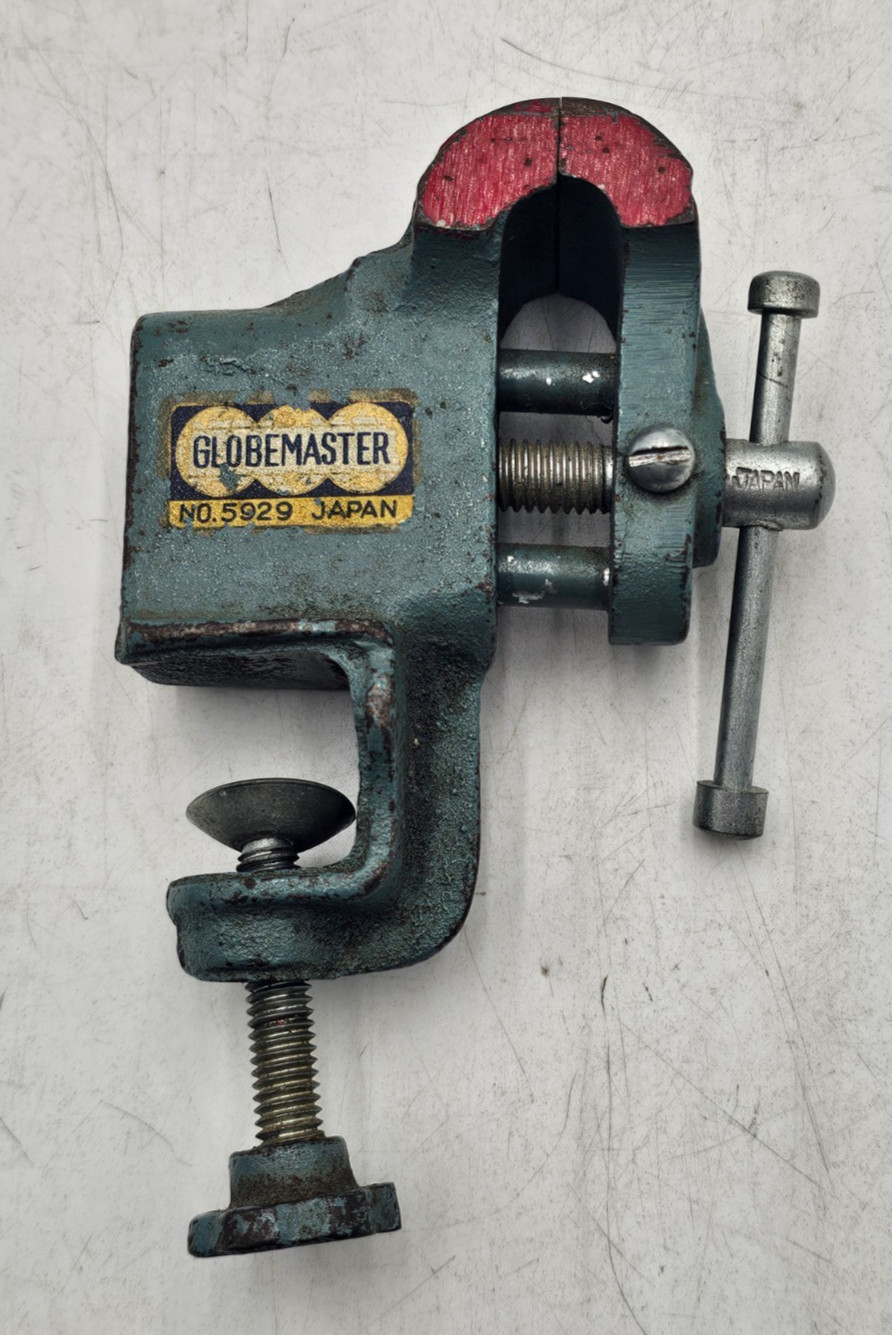 Vintage Small Globemaster Vice, No 5929, Japan