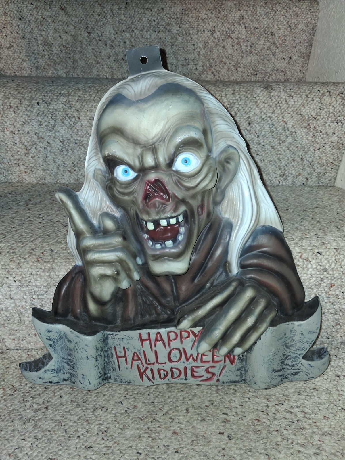 RARE 1999 Rubies Tales From The Crypt Crypt keeper Vacuum Form wall halloween RARE 1999 Rubies Tales From The Crypt Crypt keeper Vacuum Form wall halloween