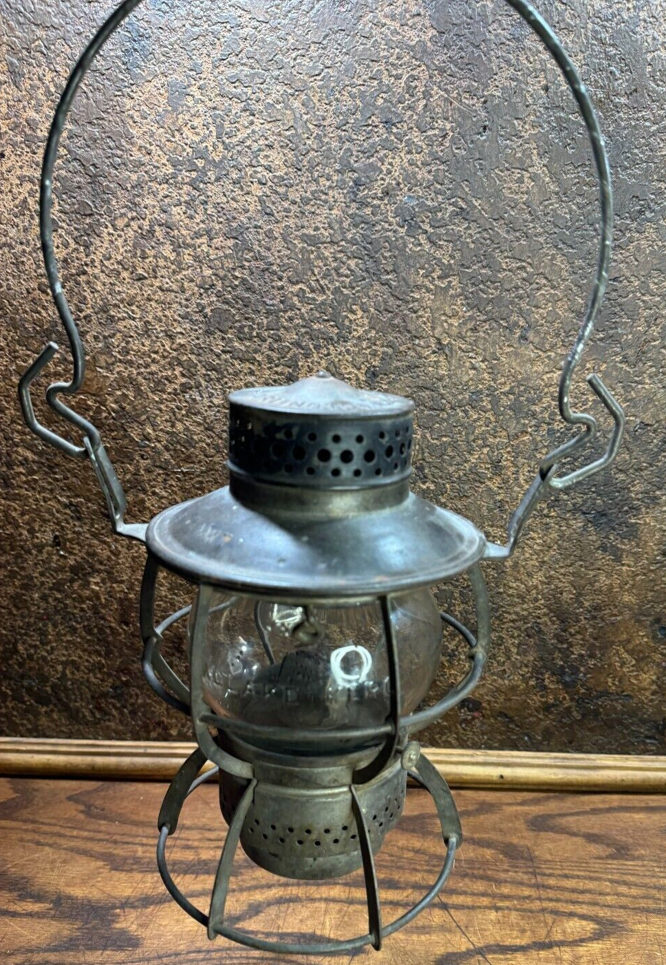 Vintage Dressel MKT Railroad Lantern / Missouri Kansas Texas RR Light / Katy