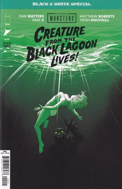 Universal Monsters: Creature from the Black Lagoon Lives Black & White Spec