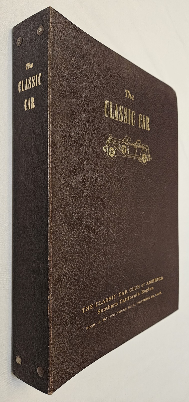 1964–1967 The Classic Car CCCA Magazines in Southern California Club Binder