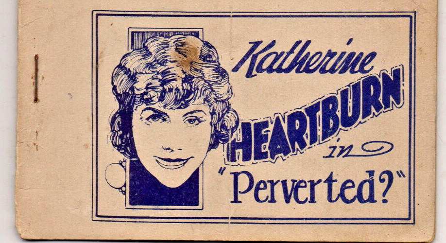 Original 1938 Tijuana Bible 8 pg comic  Katherine Heartburn Hepburn Perverted VG