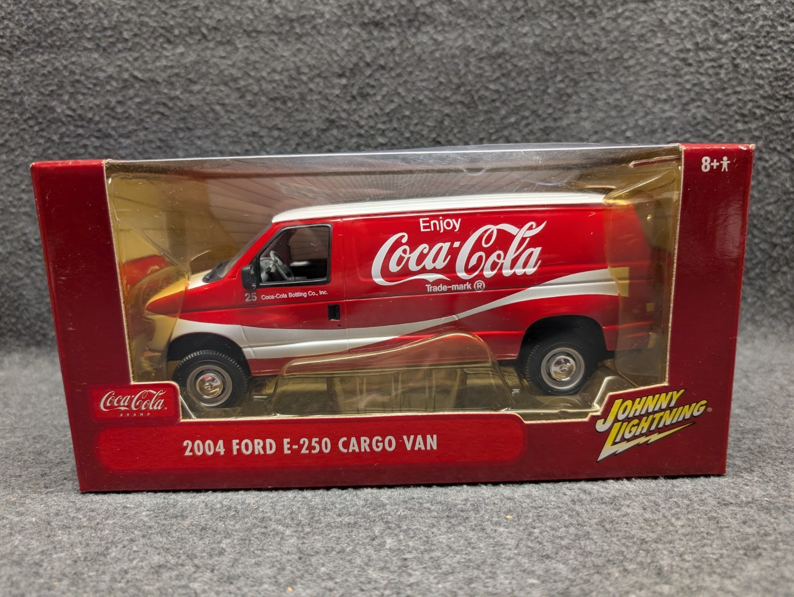2005 COCA COLA 2004 Ford E-250 cargo van 1:24 die cast jOHNNY LIGHTNING 2005 COCA COLA 2004 Ford E-250 cargo van 1:24 die cast jOHNNY LIGHTNING