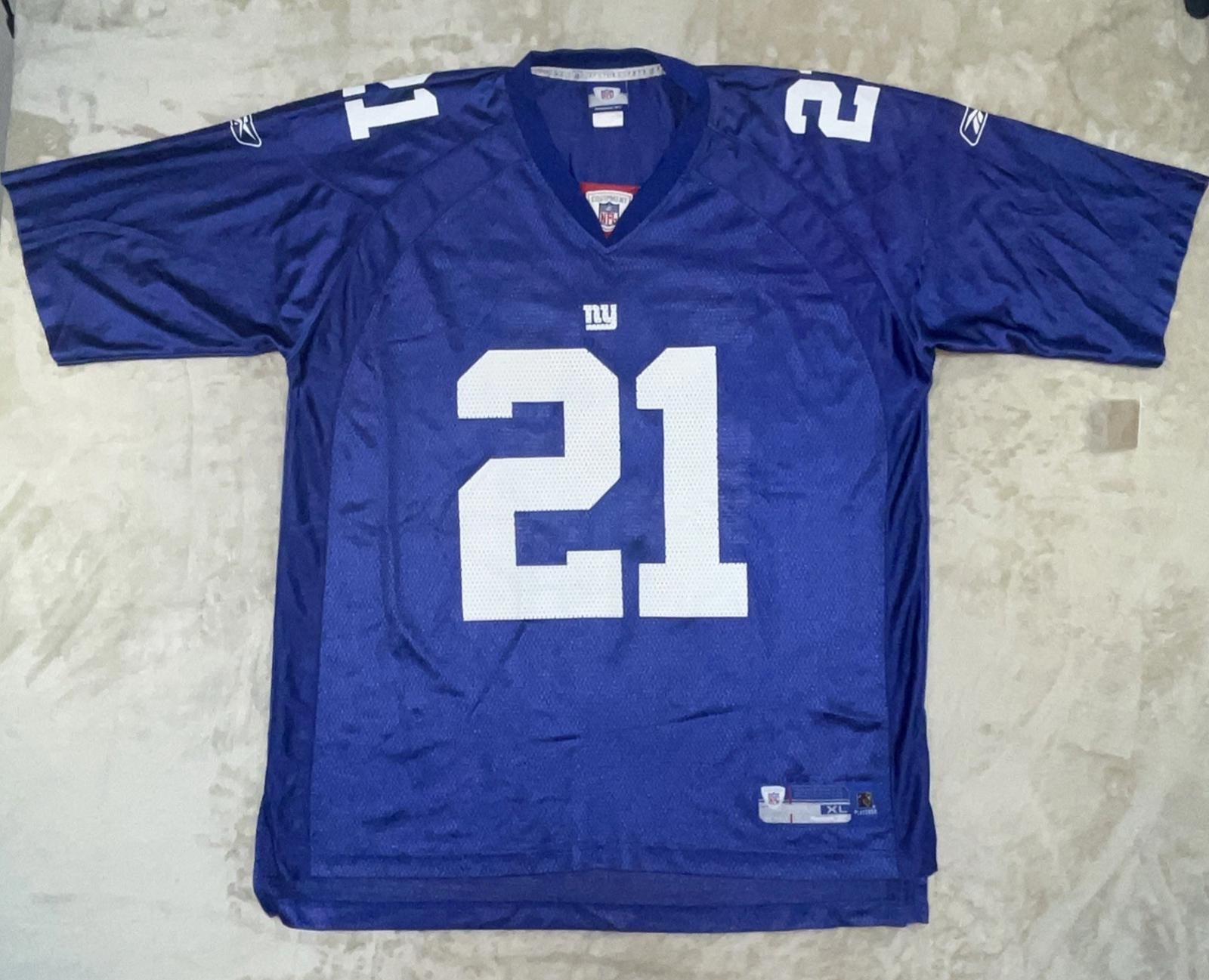 NFL REEBOK NEW YORK GIANTS #21 TIKI BARBER STITCHED NEW JERSEY SIZE XL NFL REEBOK NEW YORK GIANTS #21 TIKI BARBER STITCHED NEW JERSEY SIZE XL