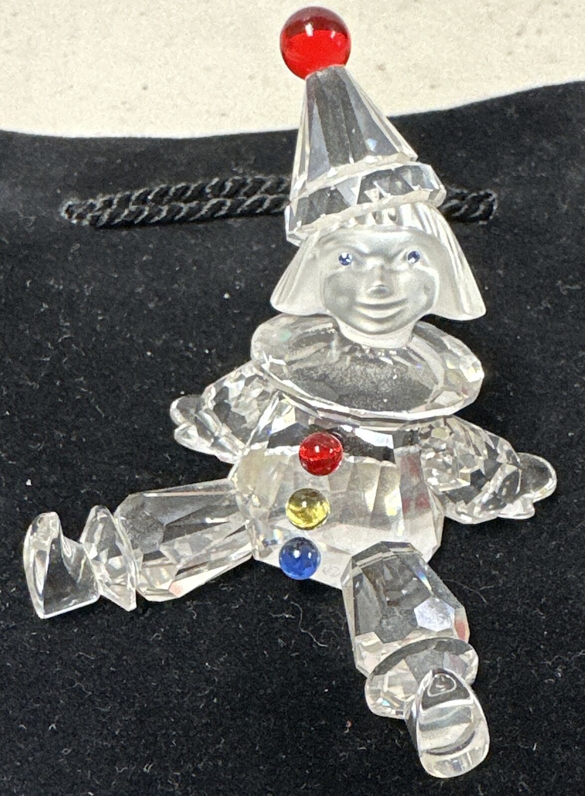 Swarovski Crystal Figurine, Puppet Clown, (217207) 1.7\