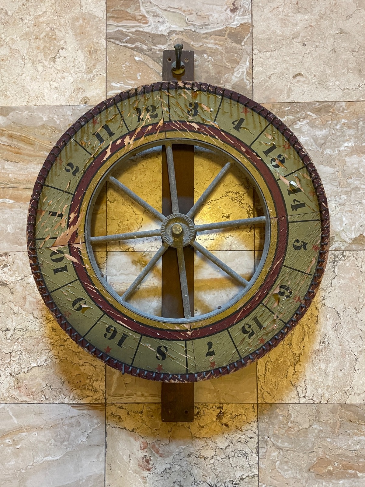 Vintage Carnival Gaming Wheel