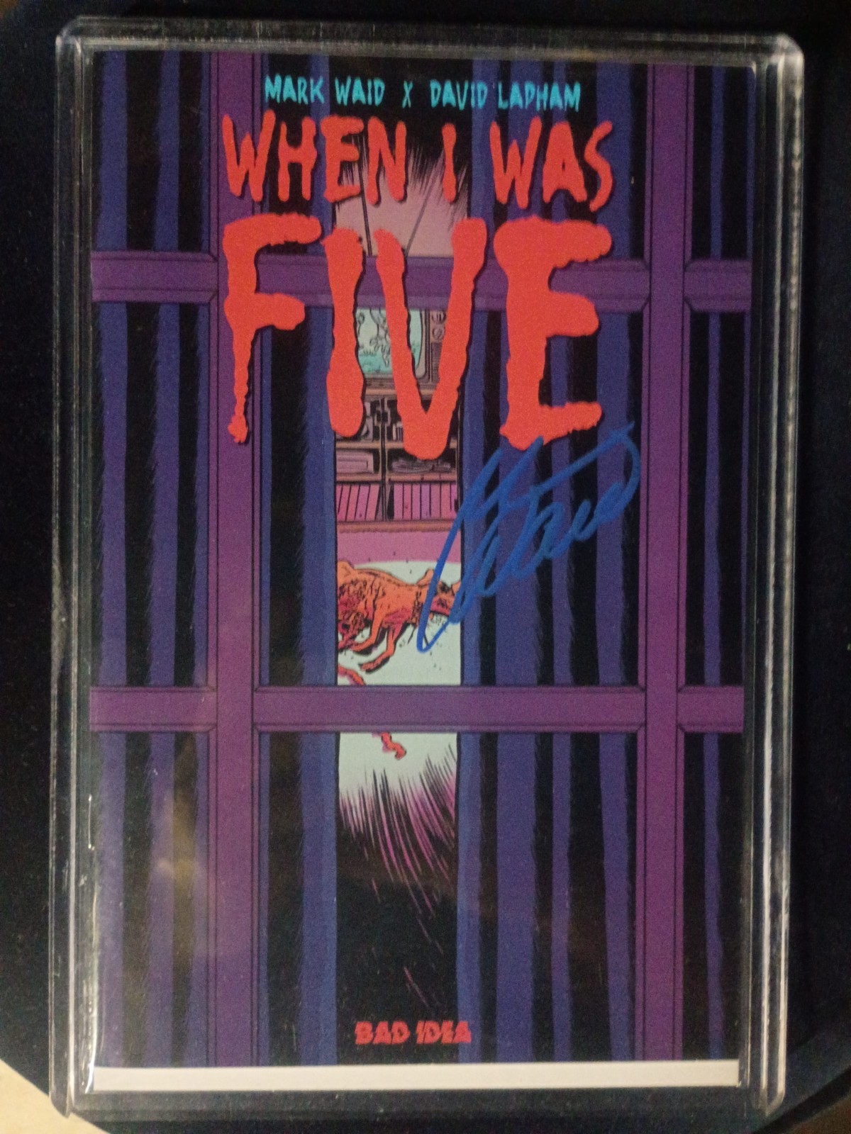 When I Was Five #1 ComicsPro Exclusive Variant Limited to 99 SIGNED by Mark Waid