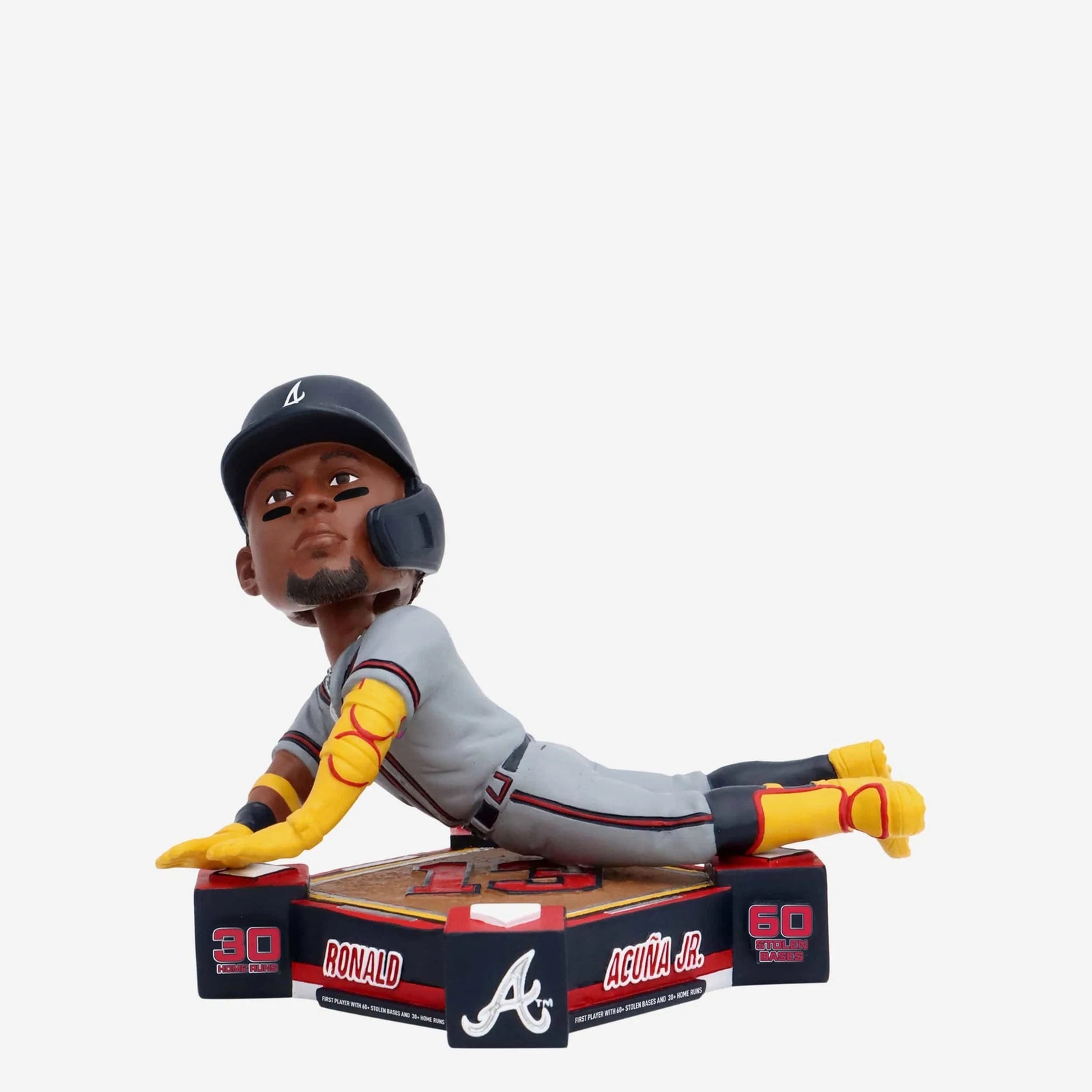 Ronald Acuna Jr. Atlanta Braves 30 Home Run 60 Stolen Base Club Bobblehead MLB