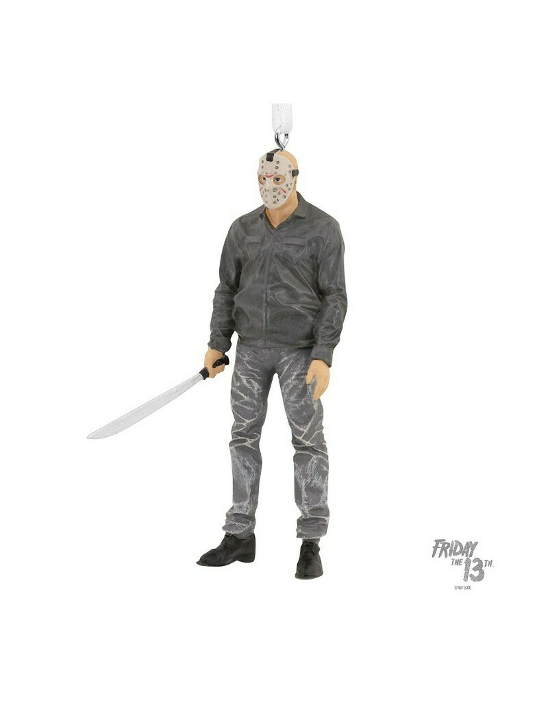 Hallmark Friday The 13th Jason Voorhees Christmas Tree Ornament Horror New