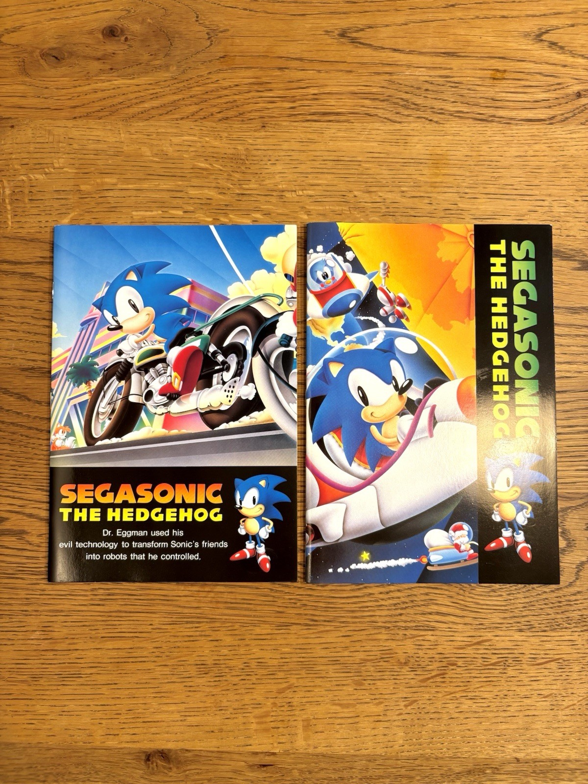 [2set] Sonic the Hedgehog Vintage Goods Notes 1992 Limited From Japan