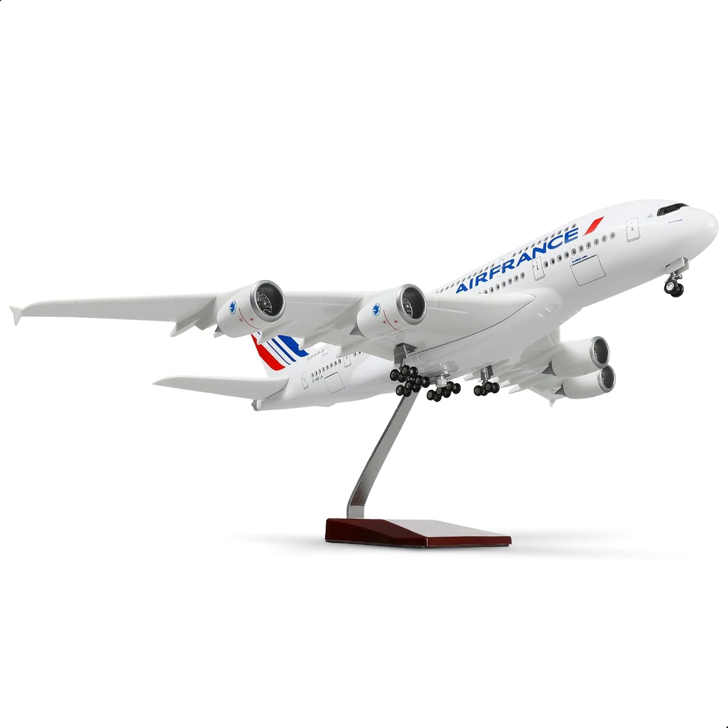 Air France Airbus A380-800 F-HPJA Desk Display Jet Model 1/160 Model AZ Airplane