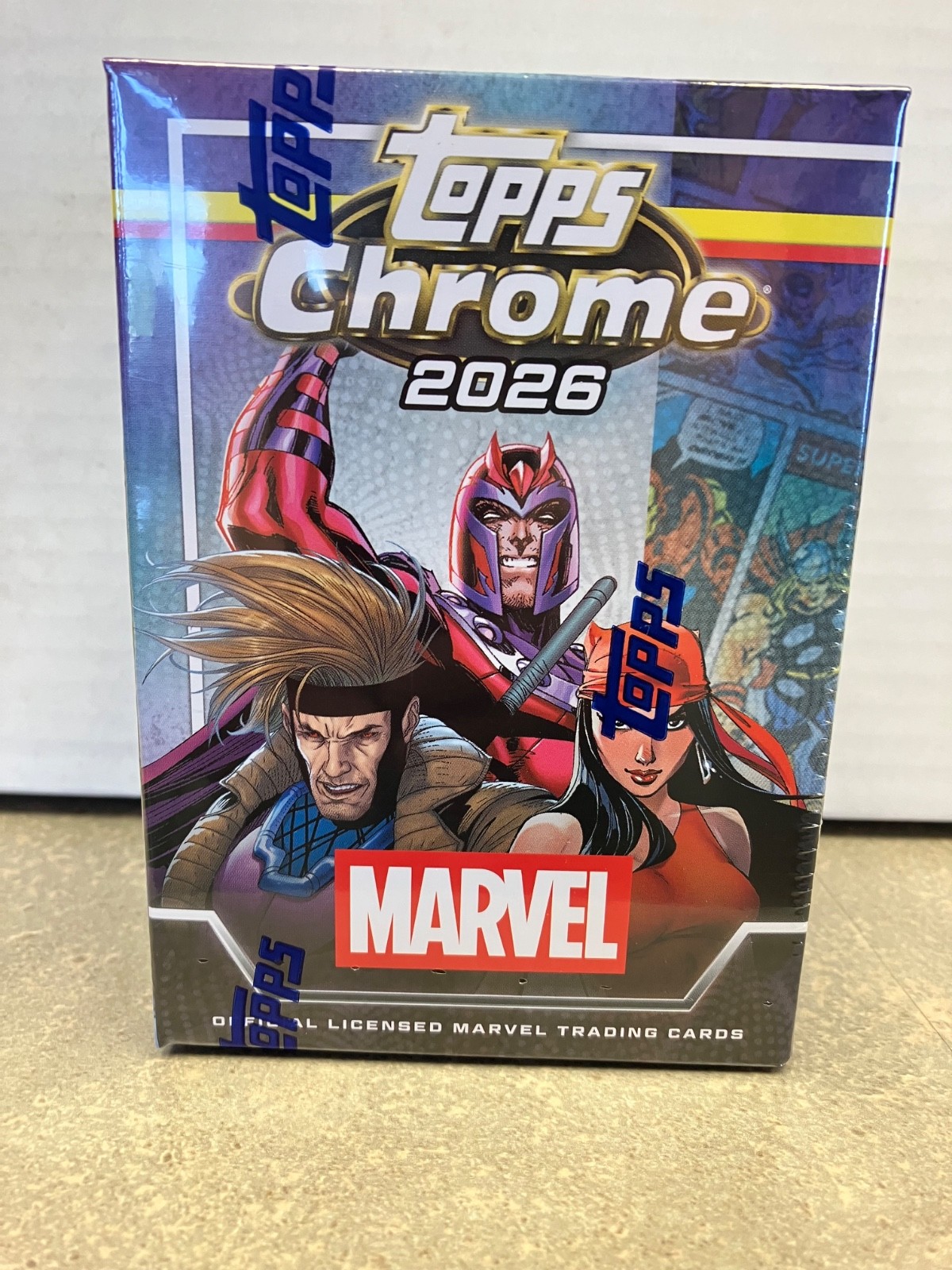 2026 Topps Chrome Marvel Value Blaster Box 32 Cards