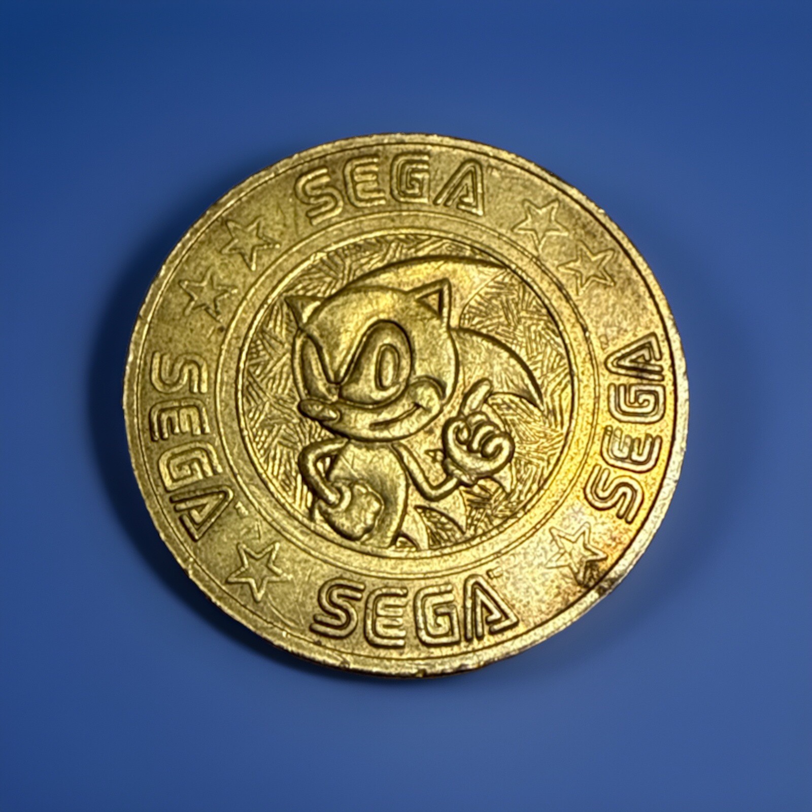 Vintage Sega Sonic Innoventions 1998 Token Coin Disney Rare Promo Genesis Saturn Vintage Sega Sonic Innoventions 1998 Token Coin Disney Rare Promo Genesis Saturn