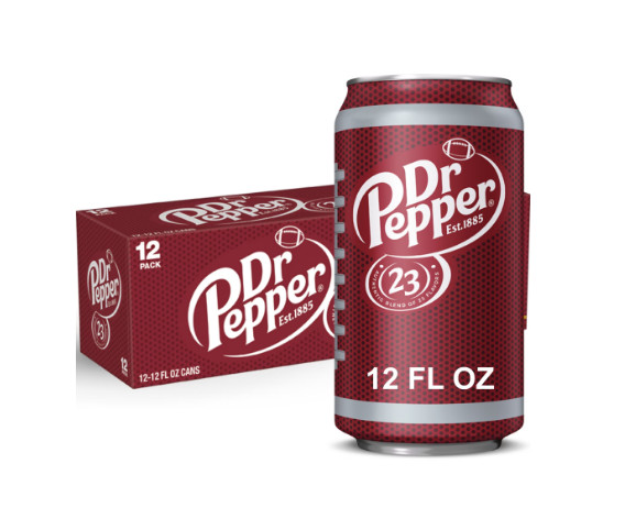 dr pepper soda pop 12 fl oz 12 pack cans
