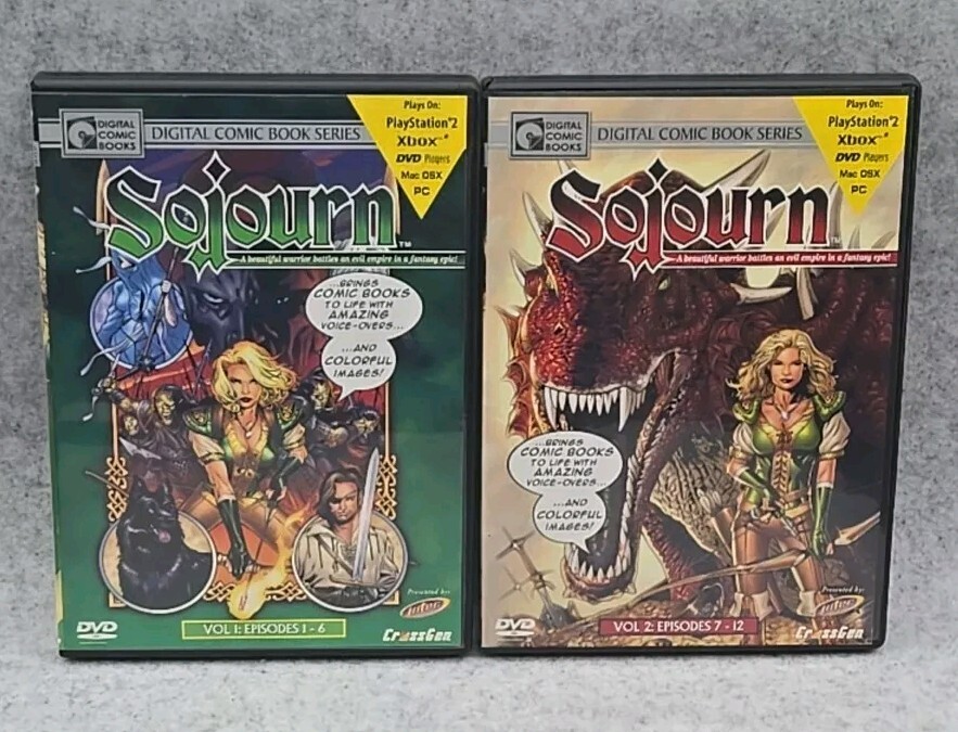 Sojourn Volume 1 and 2 Digital Comic Book Series