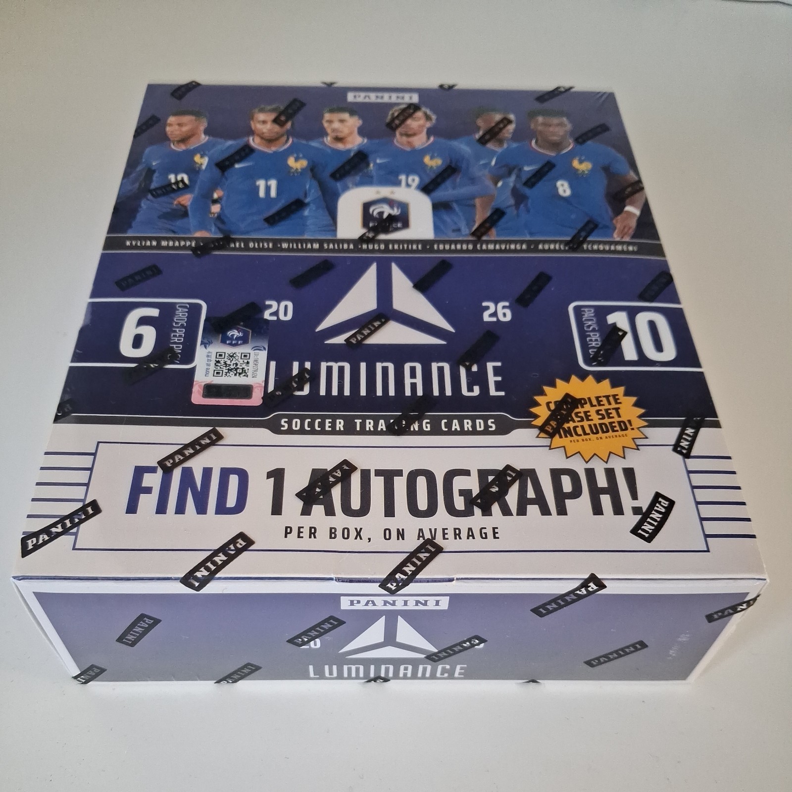 PANINI LUMINANCE BOX TEAM OF FRANCE SOCCER CARDS 2026 AUTOGRAPH NEW 