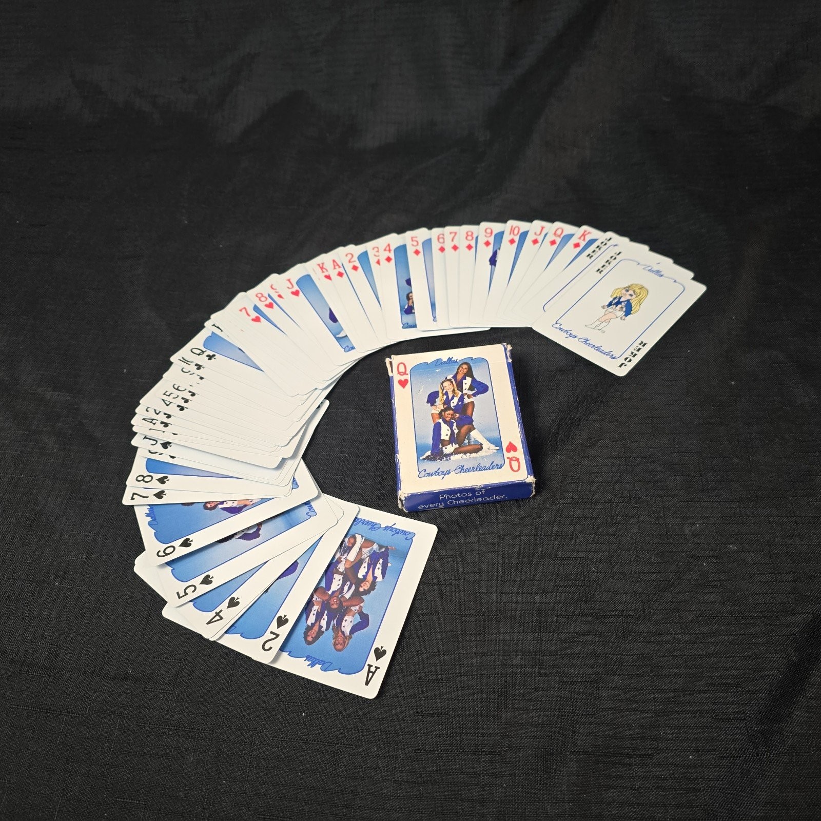 Trans Media Inc. Vintage 1979 Dallas Cowboys Cheerleaders Playing Cards Deck