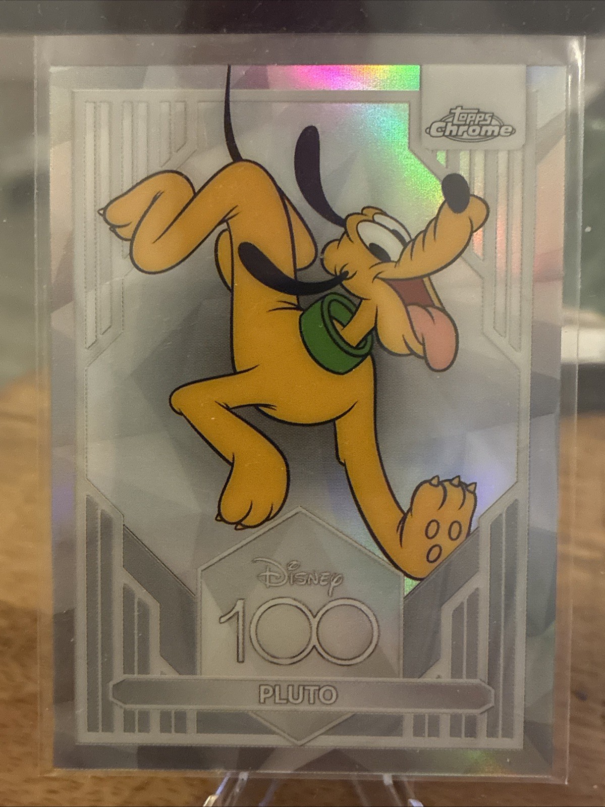 Pluto - 2023 Topps Chrome Disney 100 #30 Refractor