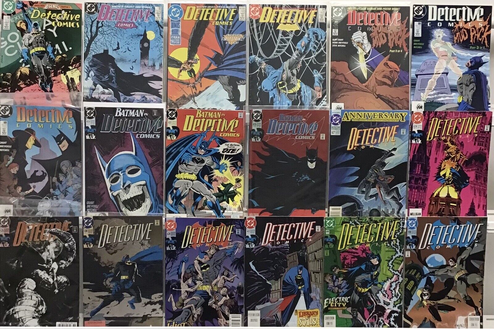 DC Comics Detective Comics 1st Series Lot Of 65 Comics