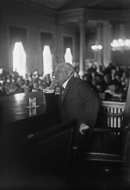 Daniel Guggenheim and Industrial Commission ca 1910-1915 Old Photo