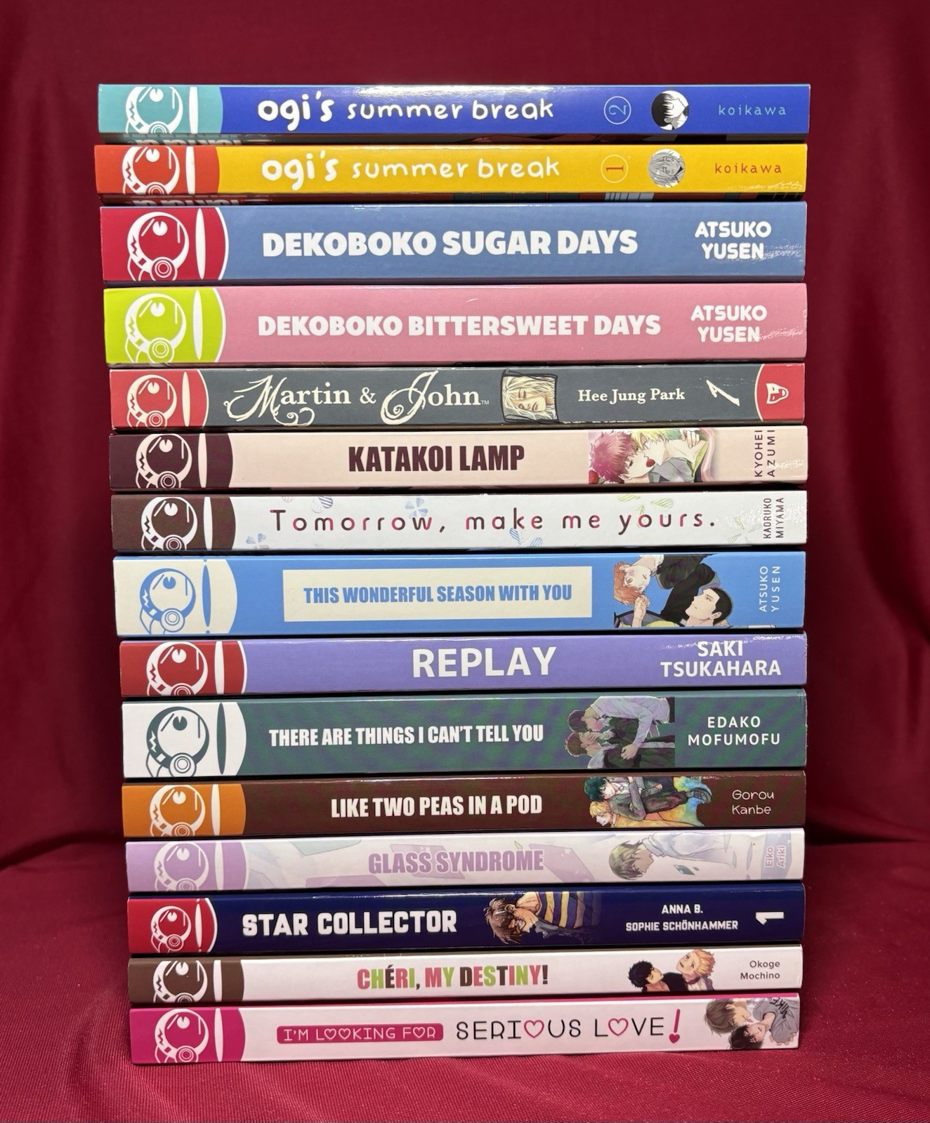 Lot of 15 Tokyopop BL English Manga One Shots, Vol 1s, or Complete Series