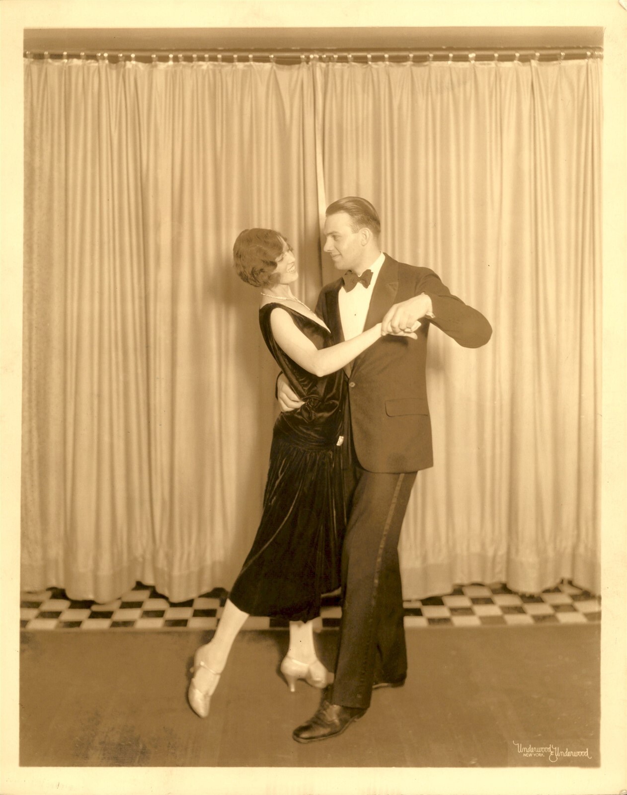 GA180 Original Underwood Photo BALLROOM DANCING COUPLE Elegant Partners Moves GA180 Original Underwood Photo BALLROOM DANCING COUPLE Elegant Partners Moves