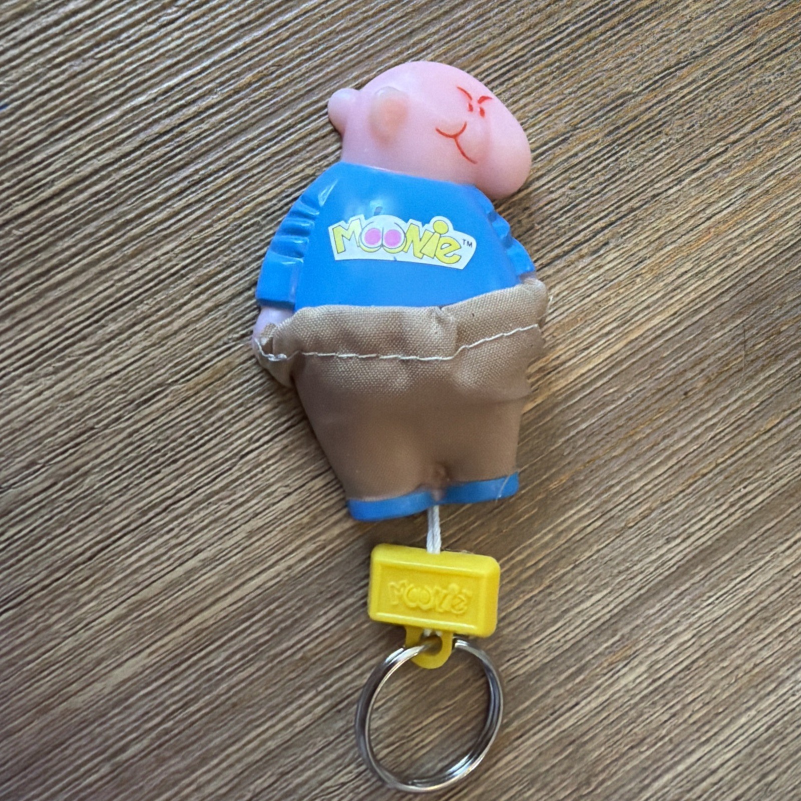 Moonies Keychain- Funny Vintage Style Keyring With Silly Graphic Nos New Moonies Keychain- Funny Vintage Style Keyring With Silly Graphic Nos New
