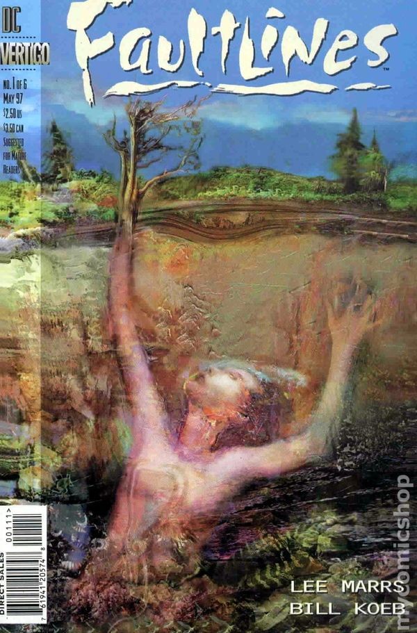 Faultlines #1 NM 1997 Stock Image