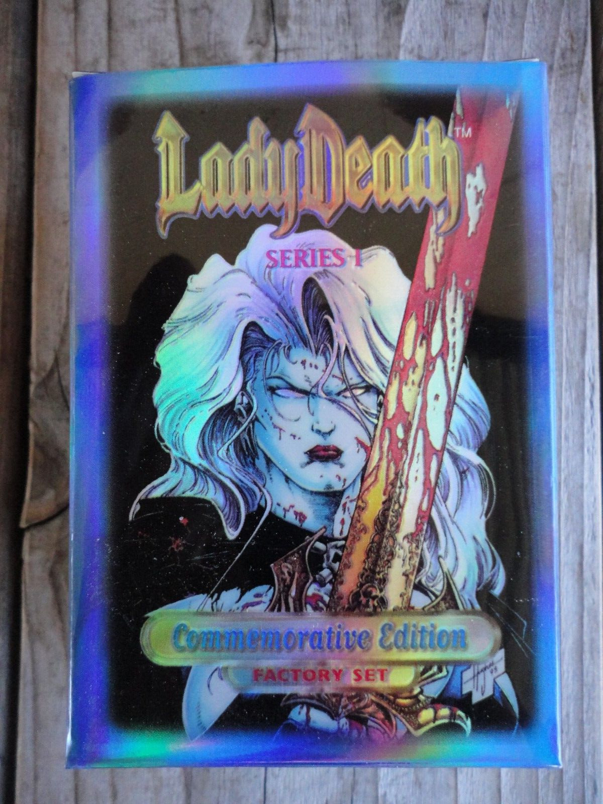 LADY DEATH SERIES 1 Commemorative Edition FACTORY CARD SET with Chase Cards