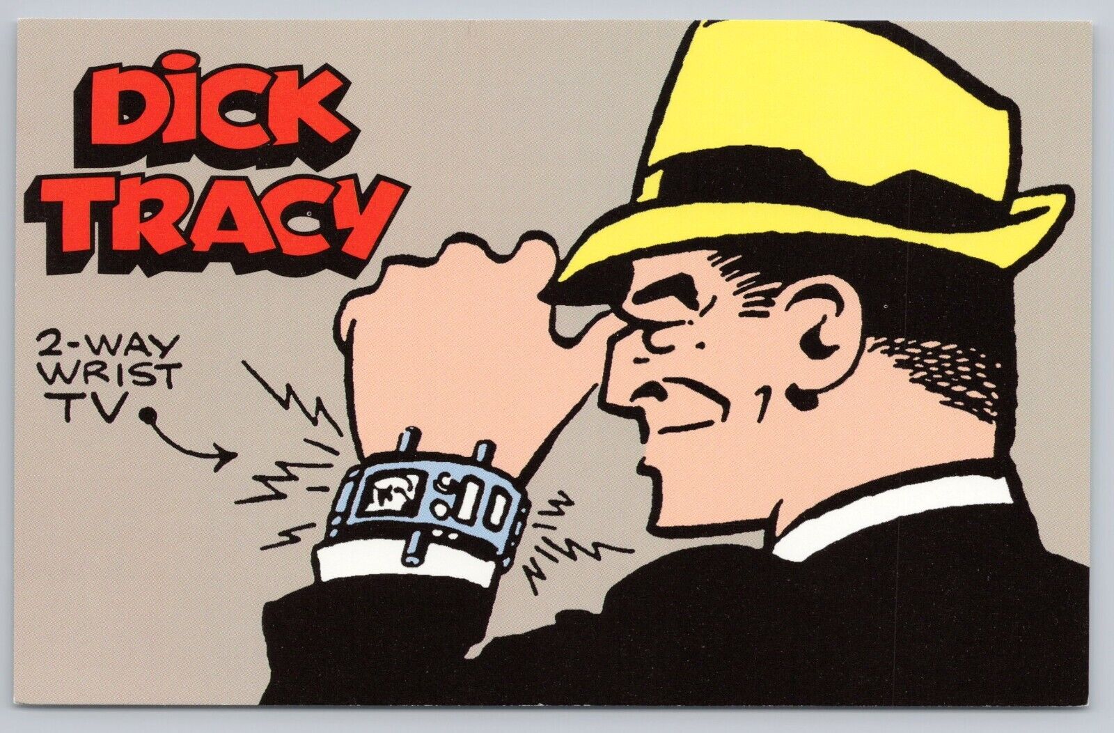 Dick Tracy 1931 Classic Comic 1995 USPS Comic Series Stamped Postcard UNP