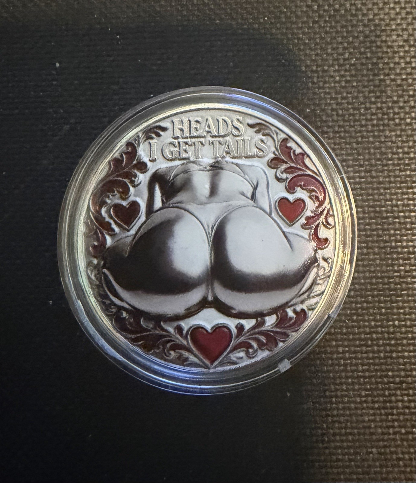 Heads I Get Tails, Tails I Get Head Coin Heads I Get Tails, Tails I Get Head Coin