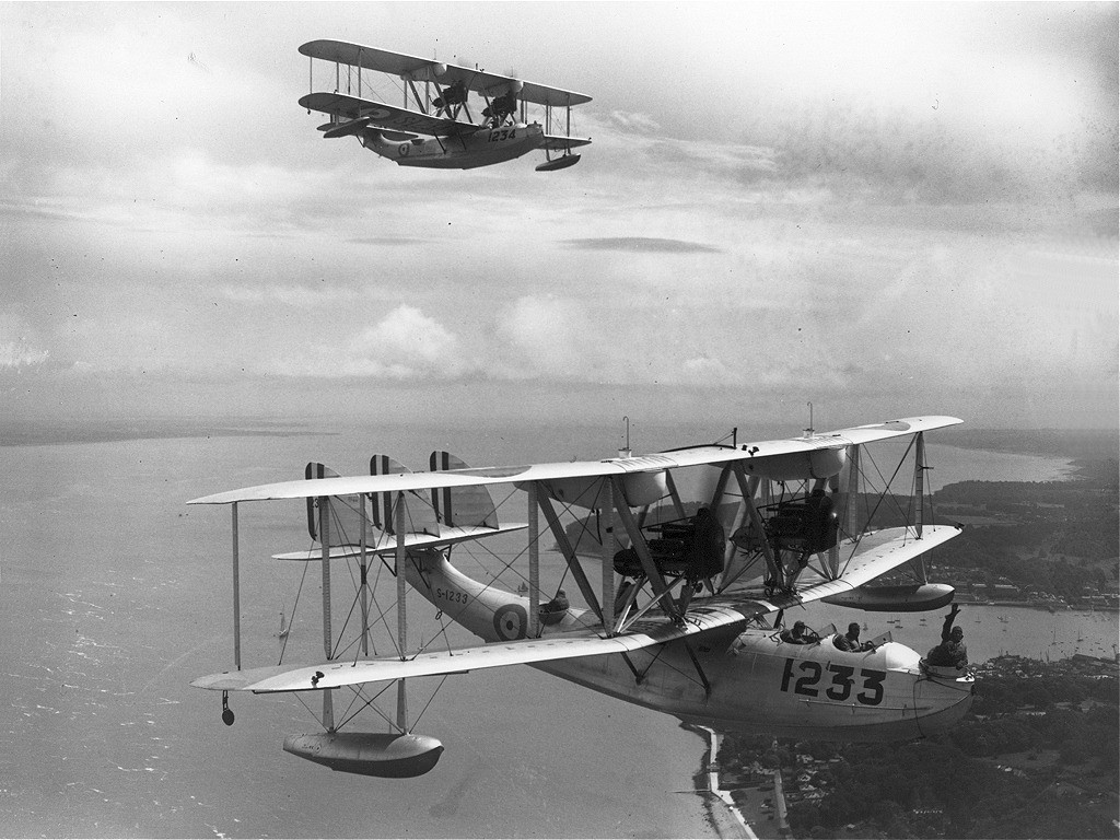 WW2 WWII Photo World War Two / Royal Navy Supermarine Southampton Flying Boats