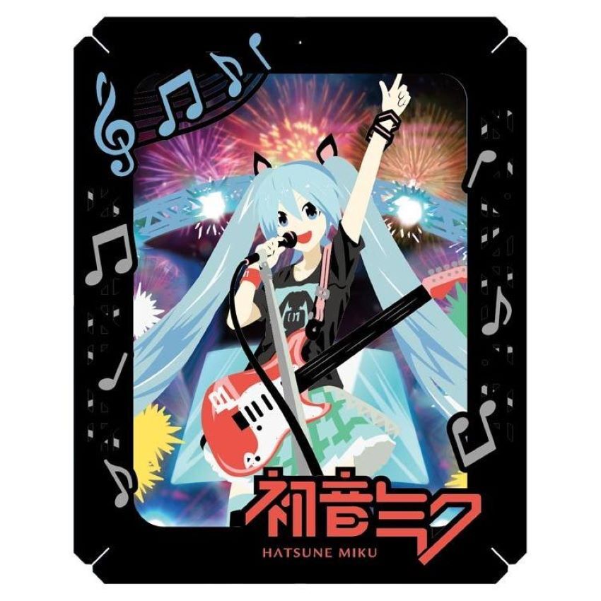 Let\'s live (Hatsune Miku) PAPER THEATER ENS-PT-224 Japan Anime Craft 724Y
