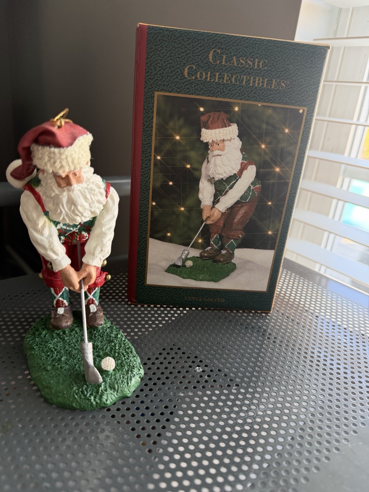 1994 Classic Collectibles Santa Golfer May Dept Stores Company