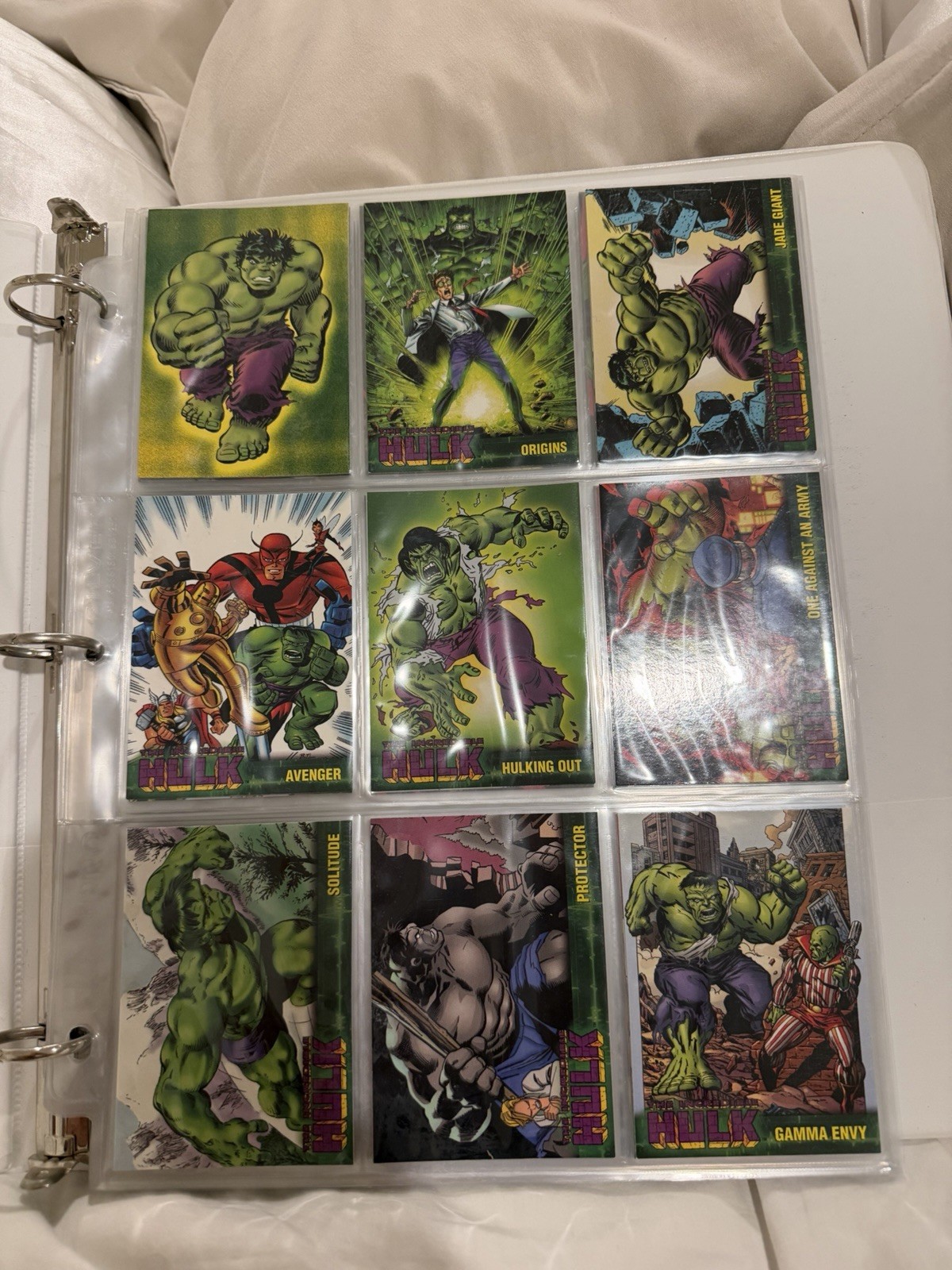 2003 Topps Marvel Incredible Hulk COMPLETE 72 Card Set #1-72 Rare Full Set NM