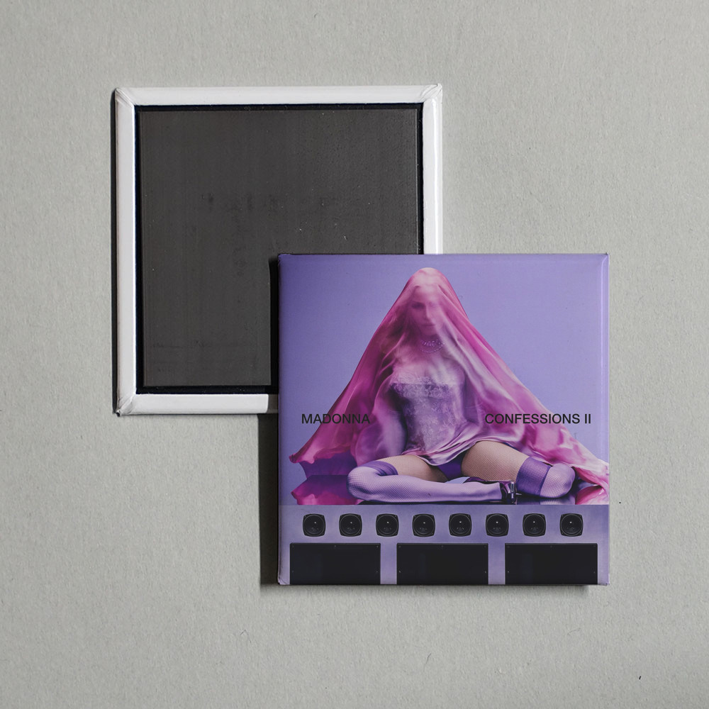 Madonna - Confessions II Album Cover Locker Fridge Magnet