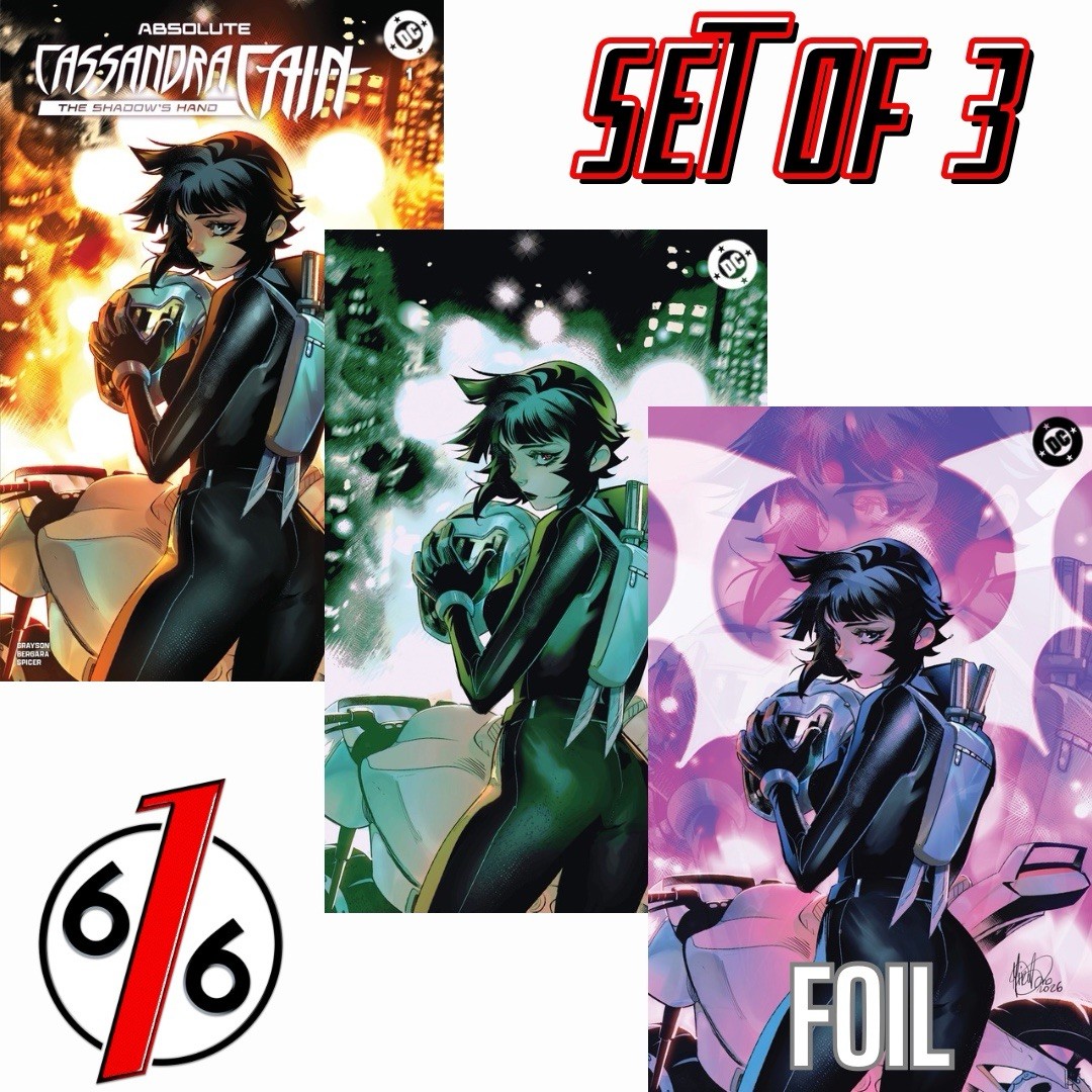 🔥🦇 ABSOLUTE CASSANDRA CAIN #1 MIRKA ANDOLFO 616 Variant ABC Set LTD 1000 🔥🦇 ABSOLUTE CASSANDRA CAIN #1 MIRKA ANDOLFO 616 Variant ABC Set LTD 1000