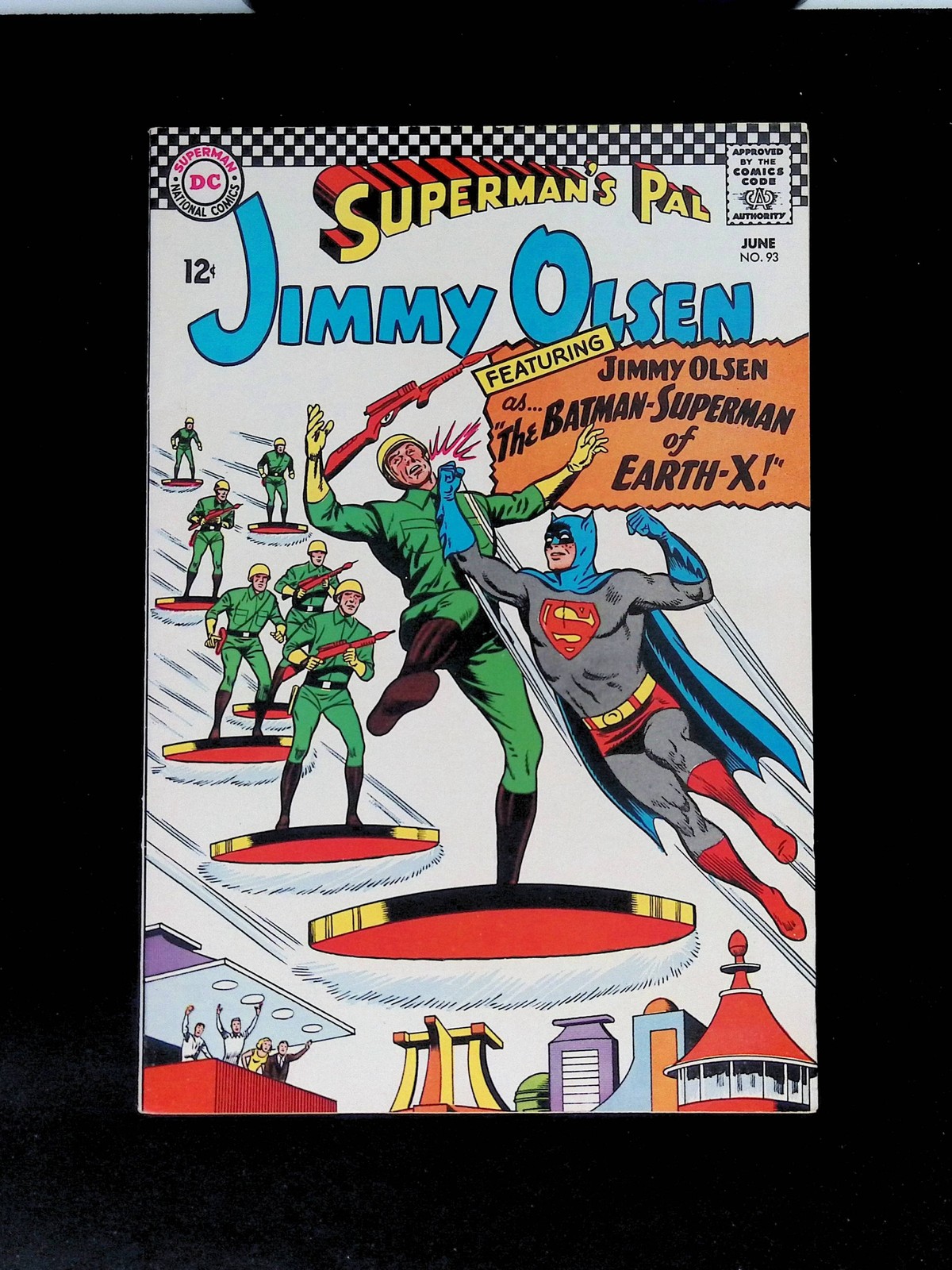 1966 Superman\'s Pal Jimmy Olsen 93 Batman-Superman DC
