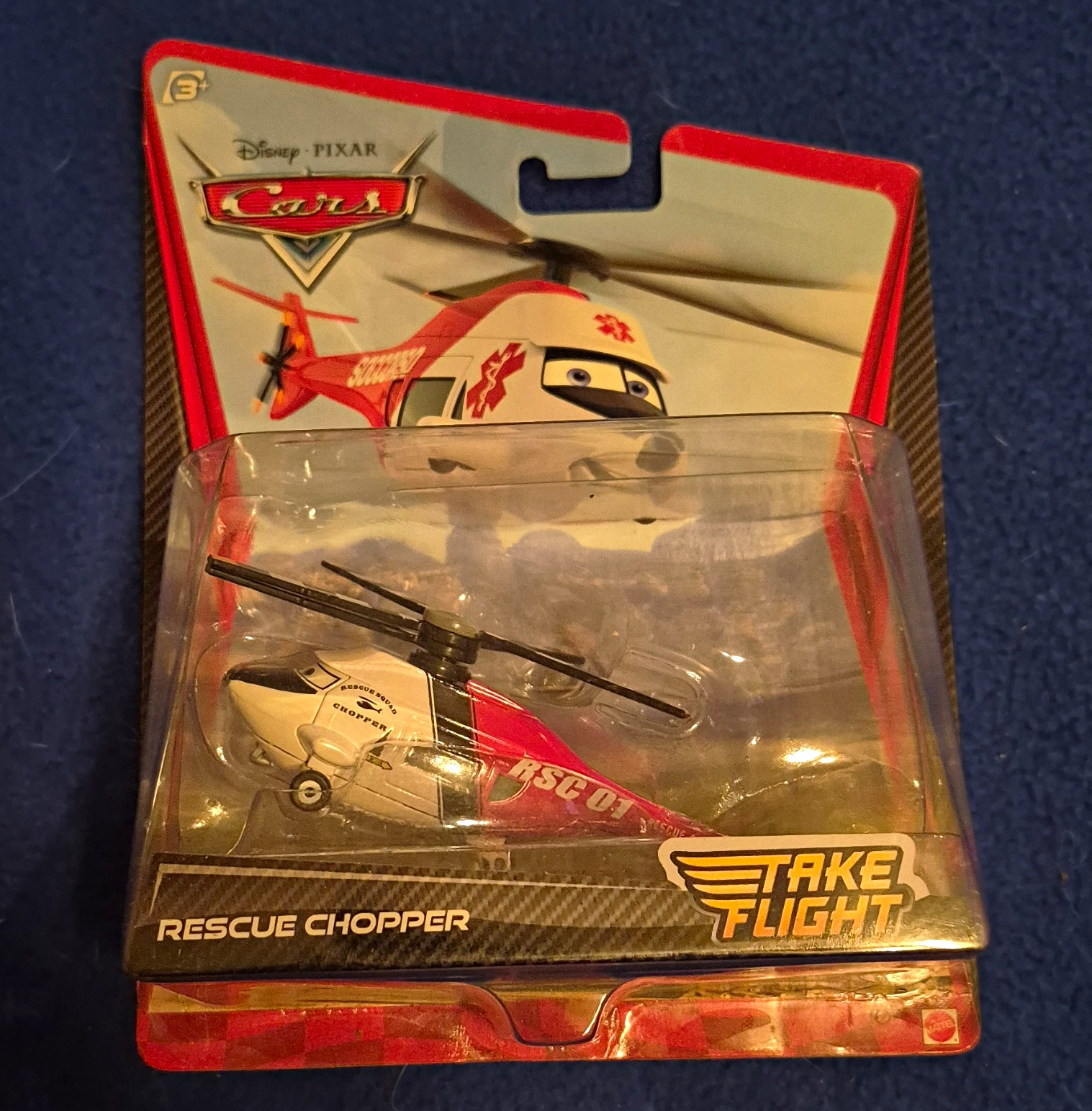 Mattel Disney Pixar Cars Take Flight Rescue Chopper Diecast Vehicle 2011